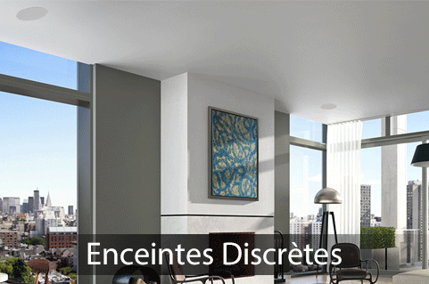 Enceintes encastrables discr&egrave;tes TruAudio